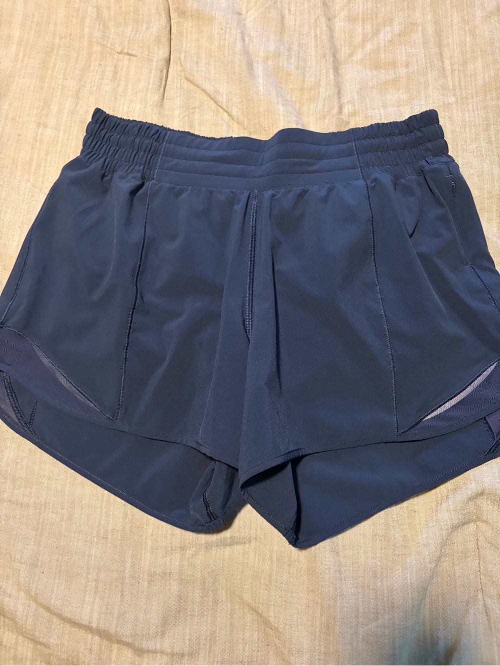 lululemon athletica Navy Blue Lightweight Training Shorts *Tall*